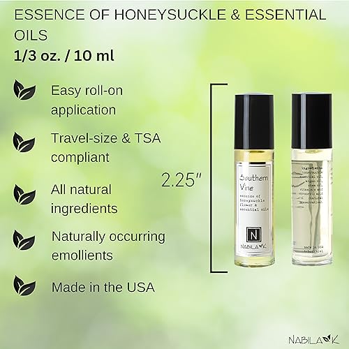 Nabila K Southern Vine Roll-On Perfume With Honeysuckle Essential Oil Alcohol-Free thumb #5