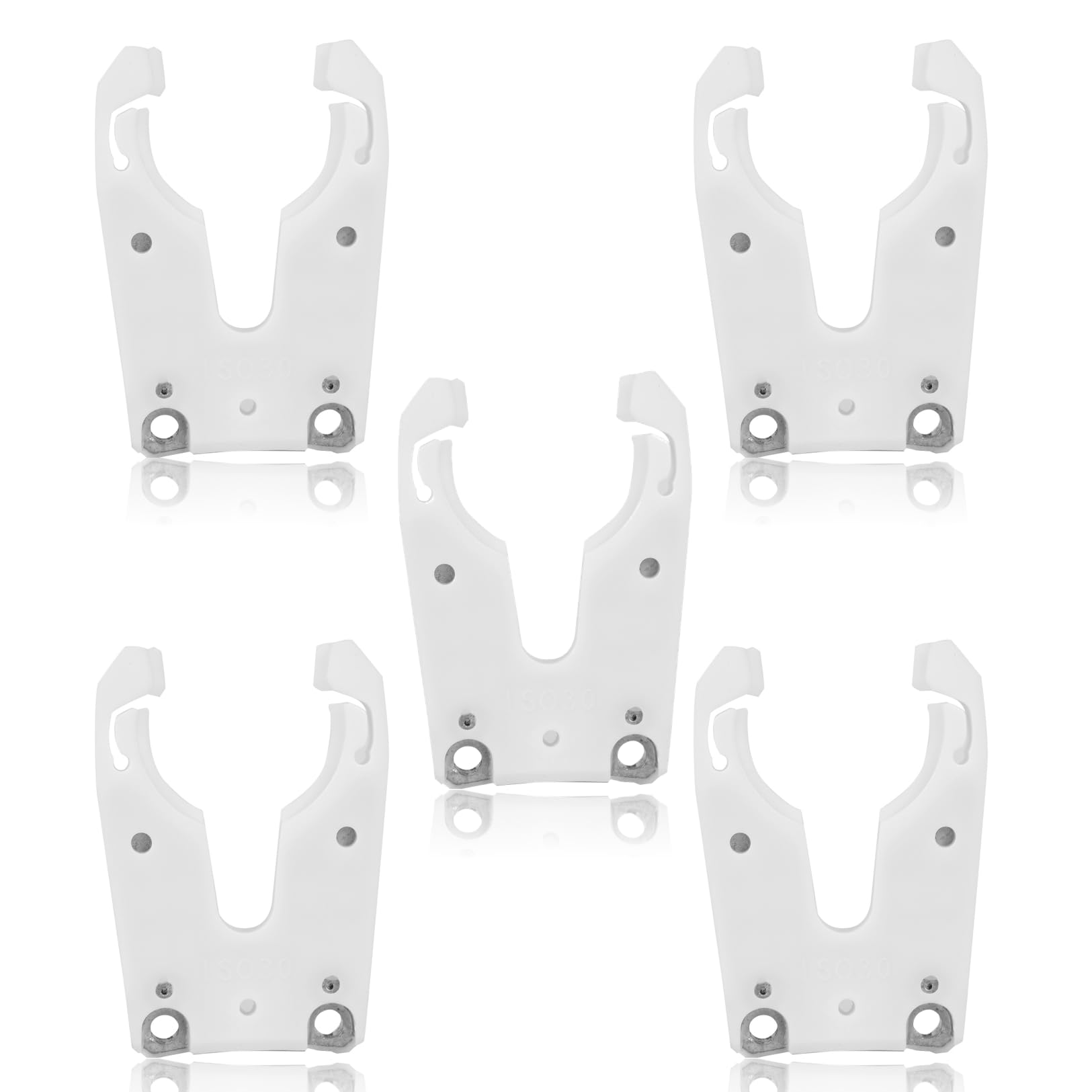 Iso30 Lot de 5 pinces porte-outils en silicone pour le travail du bois ISO30