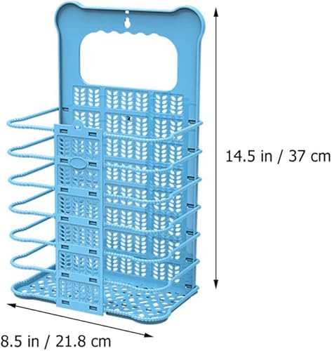 Miniatura 7 de Zerodeko Cesta plegable para ropa sucia plegable grande cesta de plástico para ropa que ahorra espacio