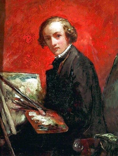 Lienzo decorativo para pared de John Everett Millais, pintura vintage de 60x90cm