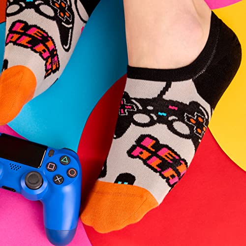 Dedoles Socken Unisex Damen Herren & Kinder Baumwolle viele lustige Designs 1 Paar Geschenk links rechts verschieden, Farbe Mehrfarbig… – Ansicht 5