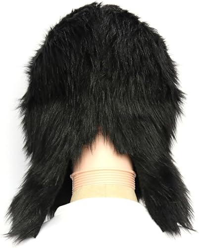 Miniatura 4 de King of Halloween Jungle Máscara de gorila de cabeza completa para diversión salvaje!