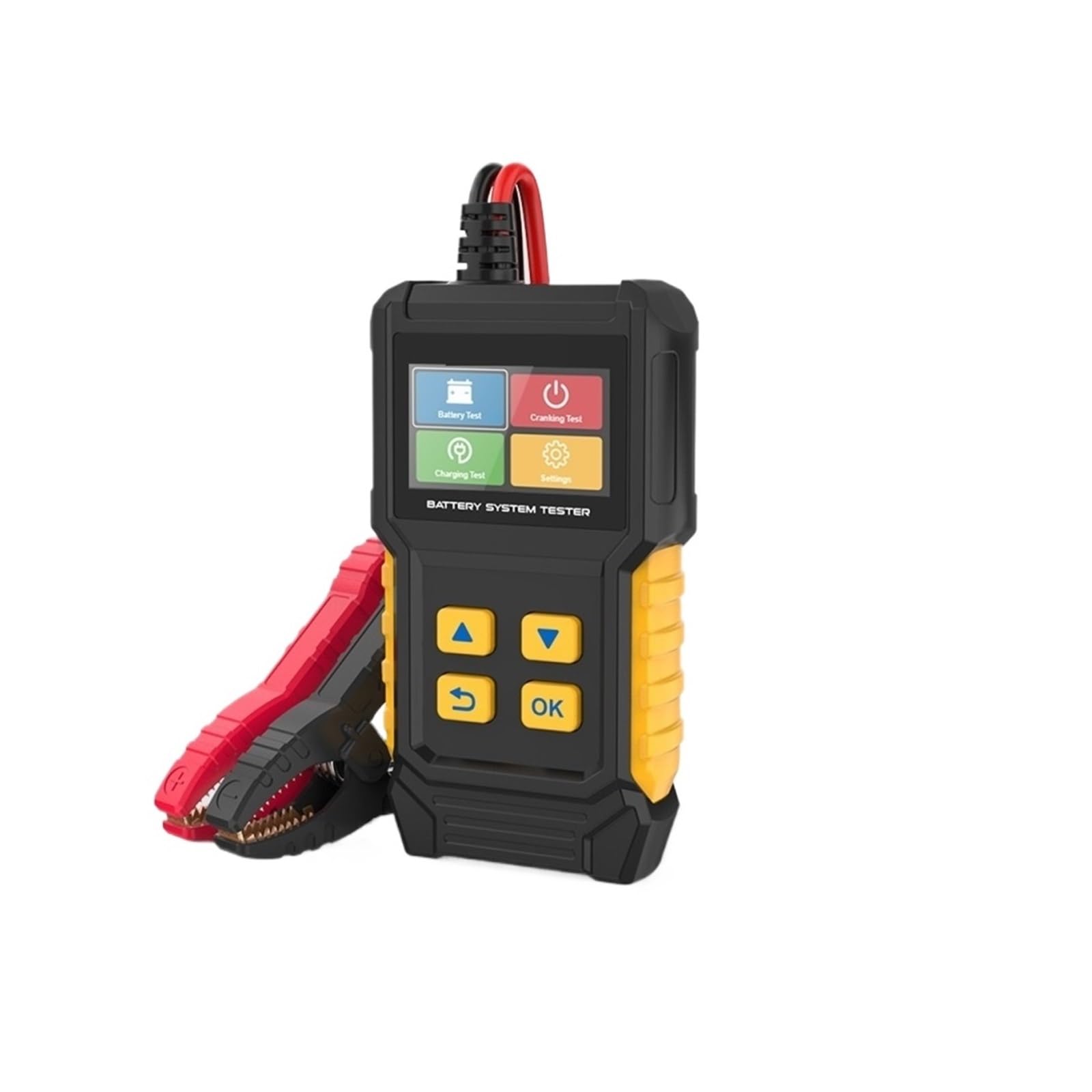 Tester Baterii, BT360 8-29V Tester akumulatora samochodowego 2,8-calowy kolorowy wyświetlacz Analizator akumulatora pojazdu elektrycznego 30-2000CCA Narzędzie do ładowania rozruchowego