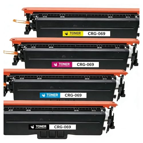 Cartouches de toner CRG-069 compatibles pour imprimantes Canon ImageCLASS MF751Cdw et LBP674Cdw