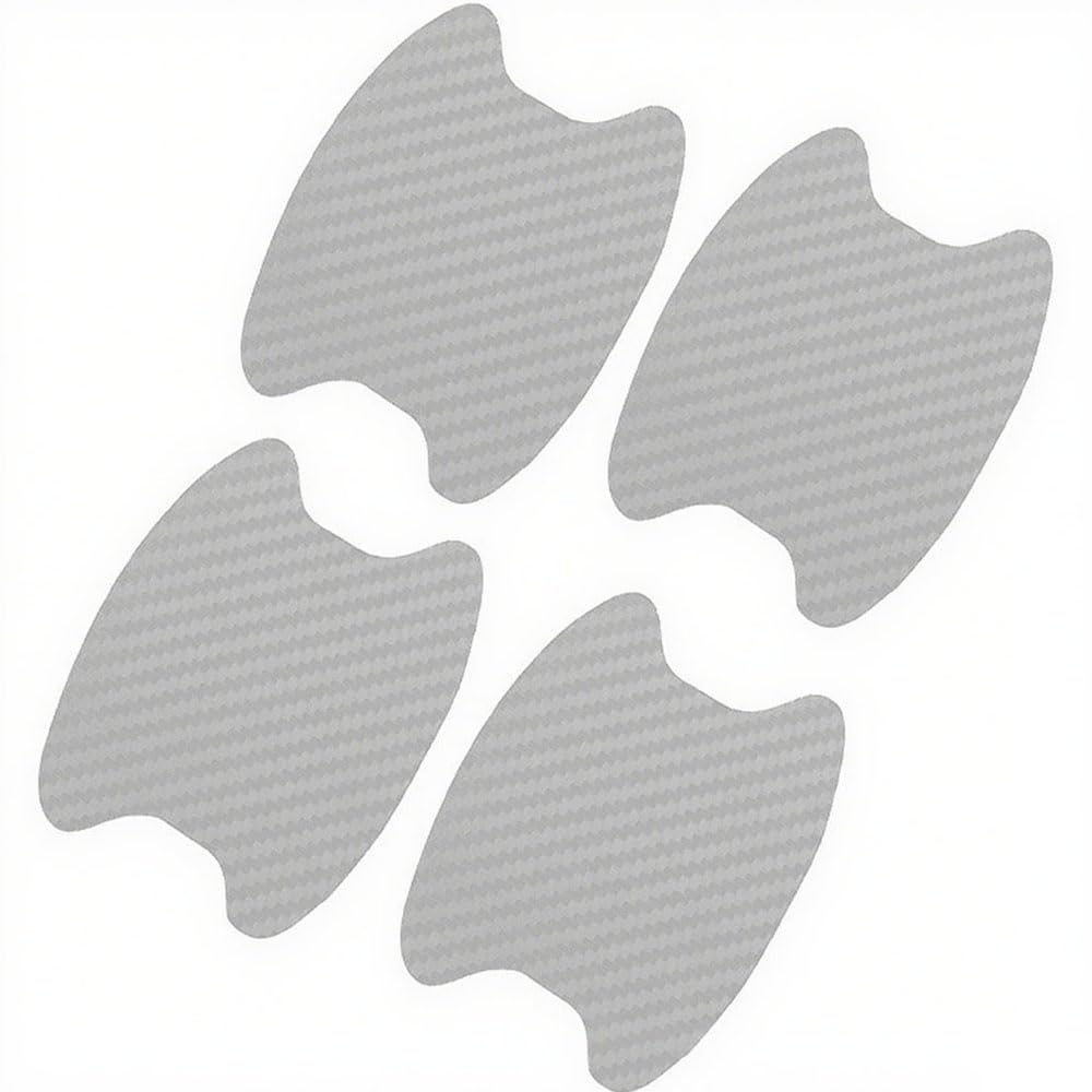 Car Door Handle Cup Scratch Protector for GMC Sierra 2500/3500 HD 1999–2025 2026 GMT T1XX,Automotive Door Handle Paint Protective Film Cover Accessories,Carbon Fiber Car Door Handle Bowl Sticker