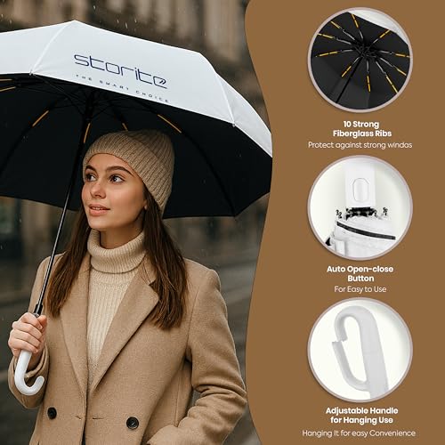 Image of Storite UV Travel Umbrella for Men & Women
