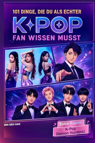 101 Dinge, die du als echter K-Pop Fan wissen musst: Inoffizielles Fanbuch über BTS, BLACKPINK, Stray Kids, NewJeans & Co. mit Insider-Wissen & Demon ... Extra ? Geschenk für Teenager & Mädchen ab 12 für 14,98 EUR bei amazon.de Bild: 101 Dinge, die du als echter K-Pop Fan wissen musst: Inoffizielles Fanbuch über BTS, BLACKPINK, Stray Kids, NewJeans & Co. mit Insider-Wissen & Demon ... Extra ? Geschenk für Teenager & Mädchen ab 12 für 14,98 EUR bei amazon.de