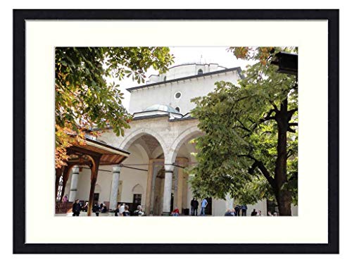 Asommet Gazi Husrev Beg's Mosque - Sarajevo, Bosnia - Solid Wood Framed Wall