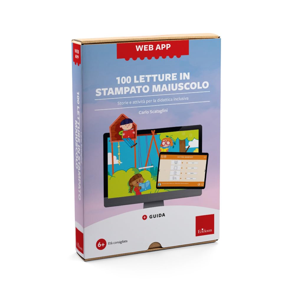 100 Letture In Stampato Maiuscolo. Storie E Attività Per La Didattica Inclusiva. Web App. Con Software - 4