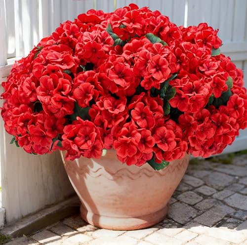 50% Off Realistic UV-Resistant Artificial Geranium Flowers - Image 2