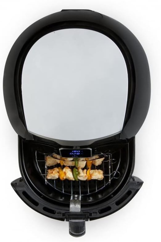 Domo DELI-FRYER XXL Hot air fryer 5,5 L Singolo Nero, Argento Indipendente Domo DELI-FRYER XXL Hot air fryer 5,5 L Singolo Nero, Argento Indipendente