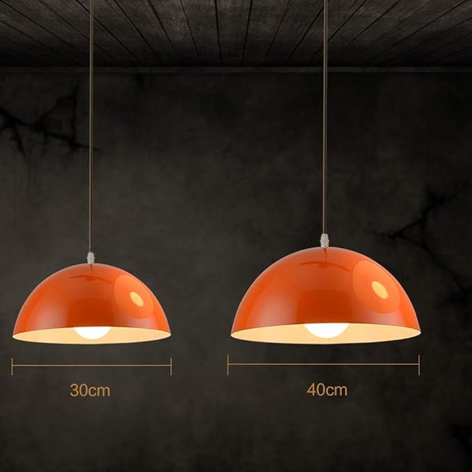 OZZKI Hanglamp Kroonluchter Hedendaagse metalen hanglamp Schaduw Eetkamer Plafondverlichting Armatuur Restaurant Loft Hanglamp Keuken Koffiewinkel Hanglampen Slaapkamer Nachtkastje E27 Eilandverlichti photo 3