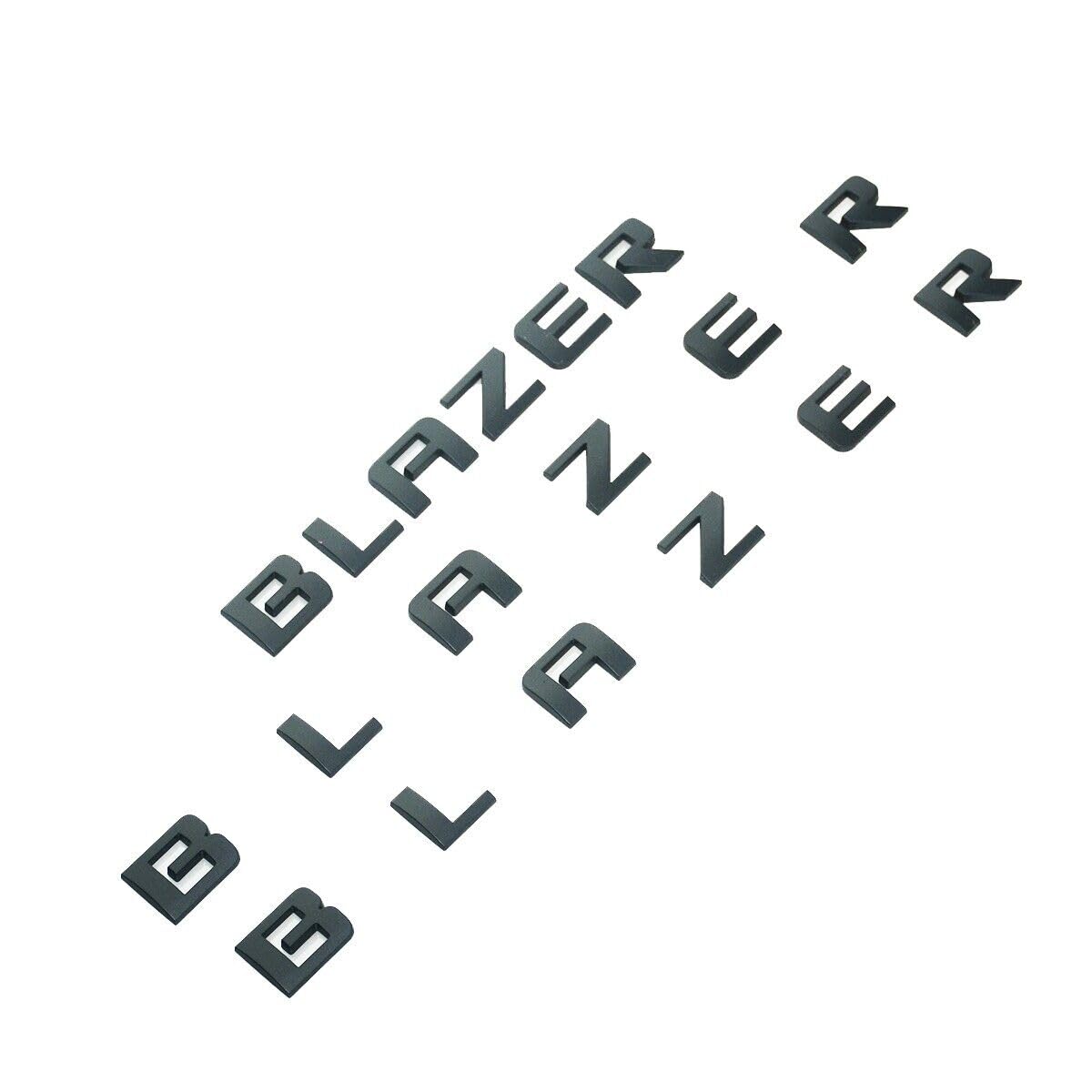 Sustituye logos desgastados con el juego de emblemas 3D para Blazer 5