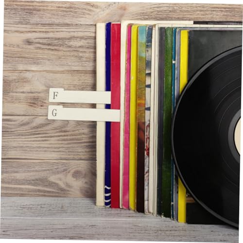 Intercalaires album vinyle en bois de qualité pour bibliothèque - 7