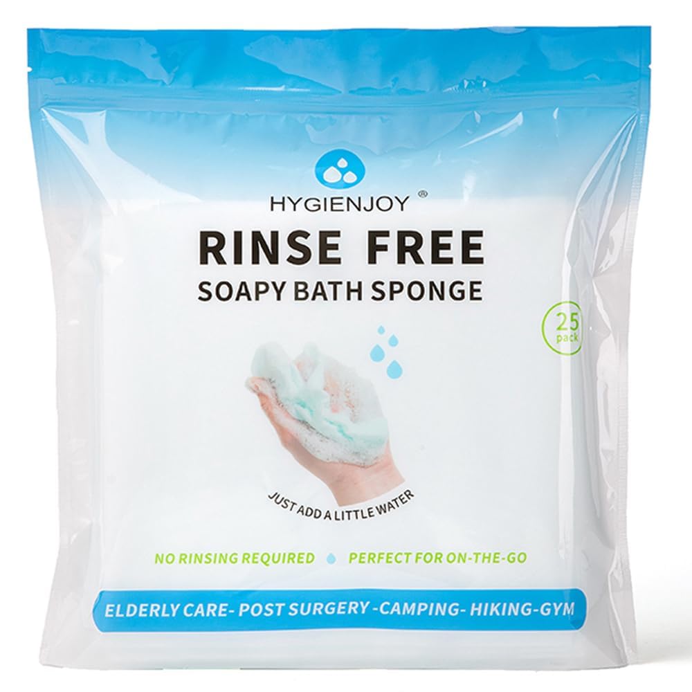 HYGIENJOYNo Rinse Bathing Wipes for AdultsRinse Free Bath