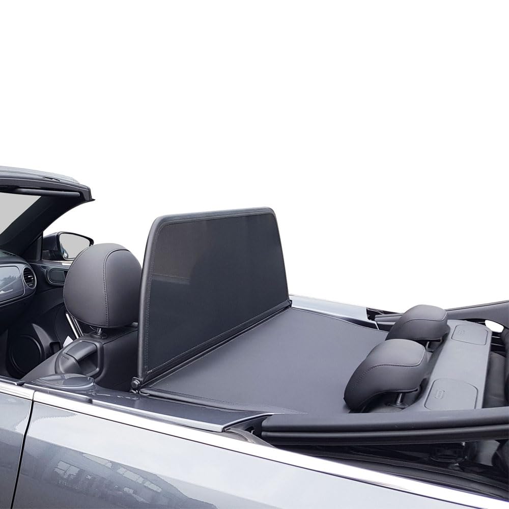 Aperta Filet Coupe-Vent Compatible avec Volkswagen The Beetle 5C7, 5C8 Noir Filet Anti-remous 100% sur Mesure OEM Qualité Windschott fabriqué aux Pays-Bas