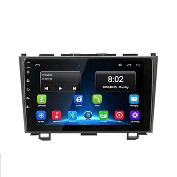 Modorwy Original 9inch HD QLED Car Android Stereo | 2GB RAM & 32GB ROM | OS 13 Double Din Car Multimedia Player | incl. AHD Rear Camera & Frame Compatible with Honda CRV 2008-2011 - 1 Year Warranty