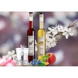 HÖLLBERG Premium Likör Geschenkset, Schlehen & Pfirsich Likör 30% Vol...