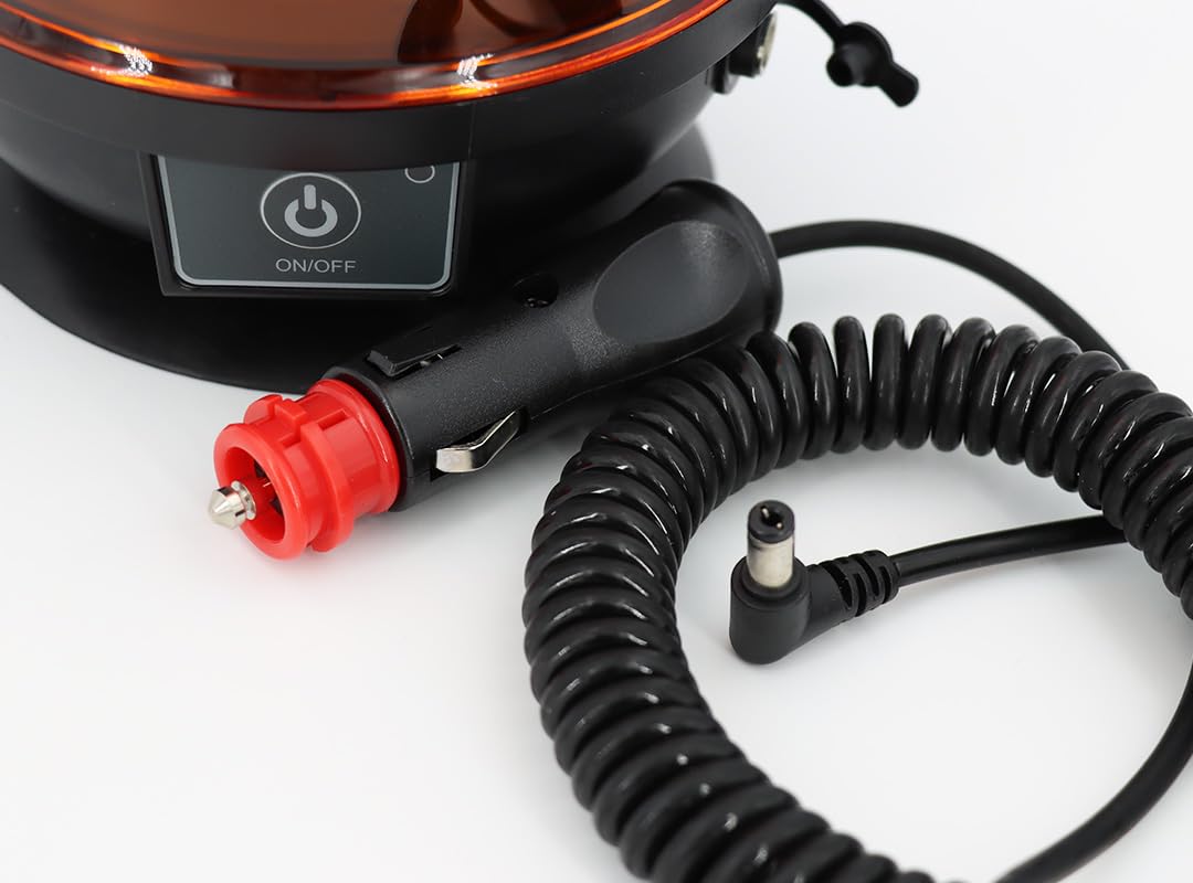 LEM Select Gyrophare magnétique LED sans fil avec batterie 12-24V