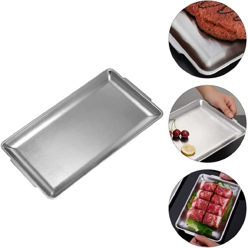 FülleMore 2er Set Edelstahlteller 21cm - Doppelwandige Servierteller Für Küche & Outdoor