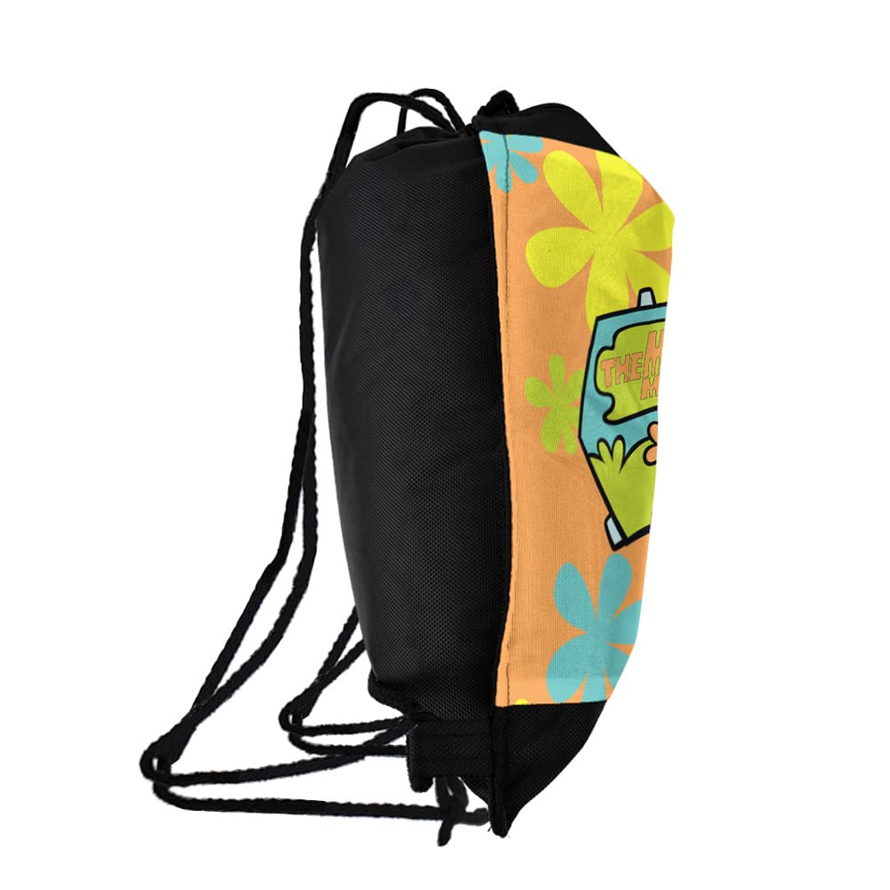 LOGOVISION Scooby-Doo The Mystery Machine Drawstring Backpack Sports Bag Sackpack 17