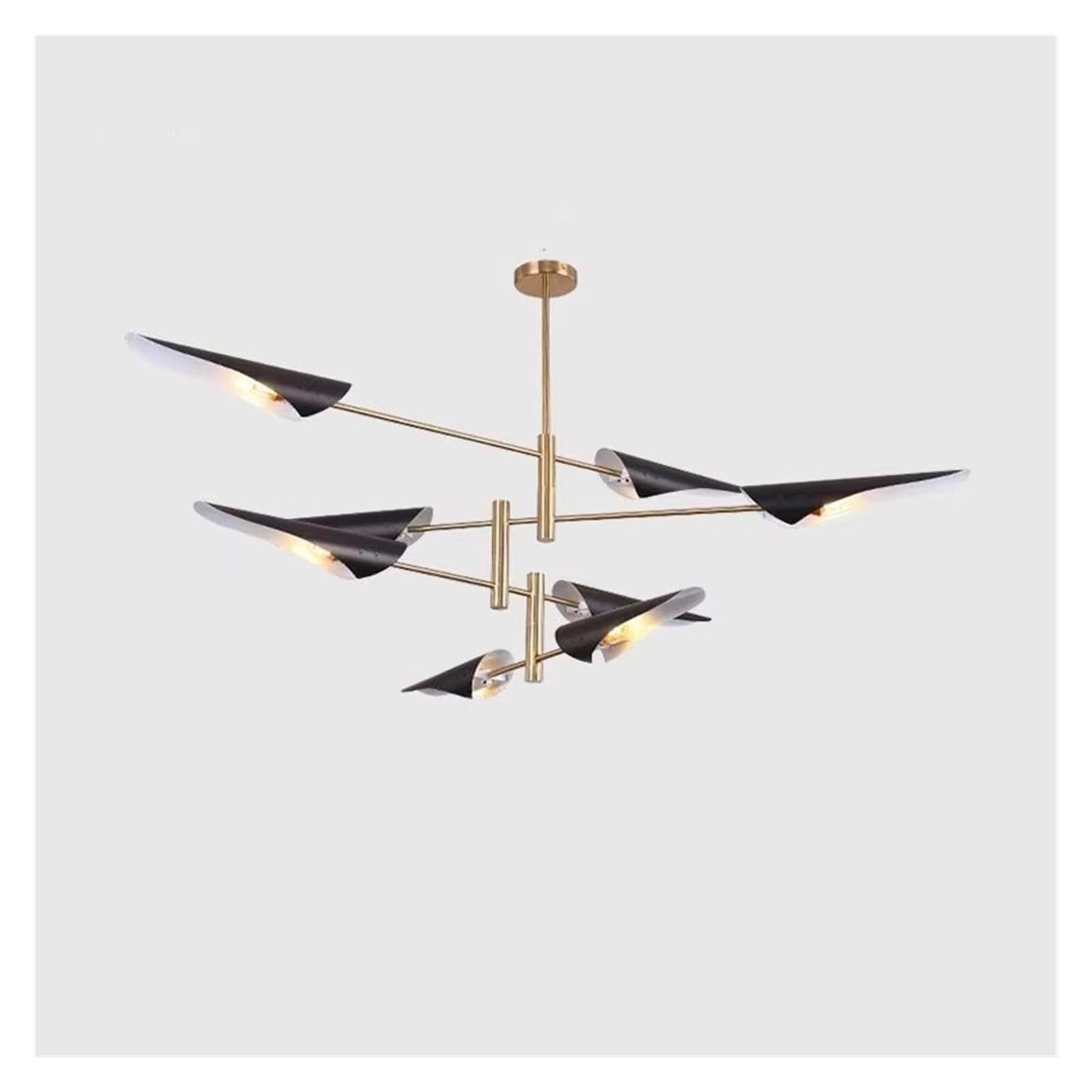 Luminaire de salle à manger et lustre moderne blanc à LED pour éclairer les grands salons