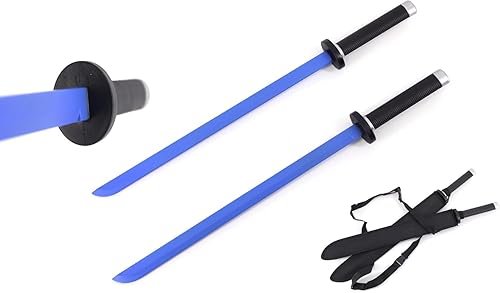 Espada de espuma para práctica, espada de entrenamiento de combate (paquete doble)