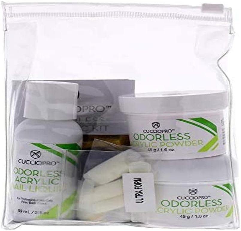 CuccioPro Odorless Acrylic Kit - Intermediate 7 Pc, 7count