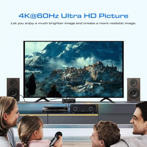 Sounce HDMI Audio Extractor HDMI to Optical SPDIF Toslink Converter HDMI Video Adapter Splitter-DAC Analog Stereo R/L Audio for Blu-ray DVD... - Image 5