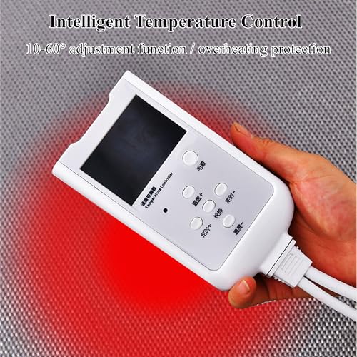 Calefactor eléctrico de alfombra térmica de cristal de carbono miniatura 4