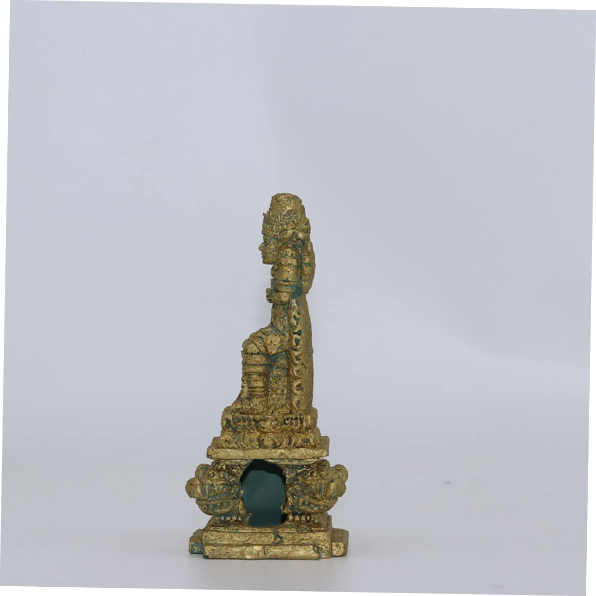 ULTECHNOVO 3 Pezzi Ancient Buddha Statue Ornaments ornamenti per acquari di grandi dimensioni decorazioni per acquari di grandi dimensioni decorazione dell'acquario resina