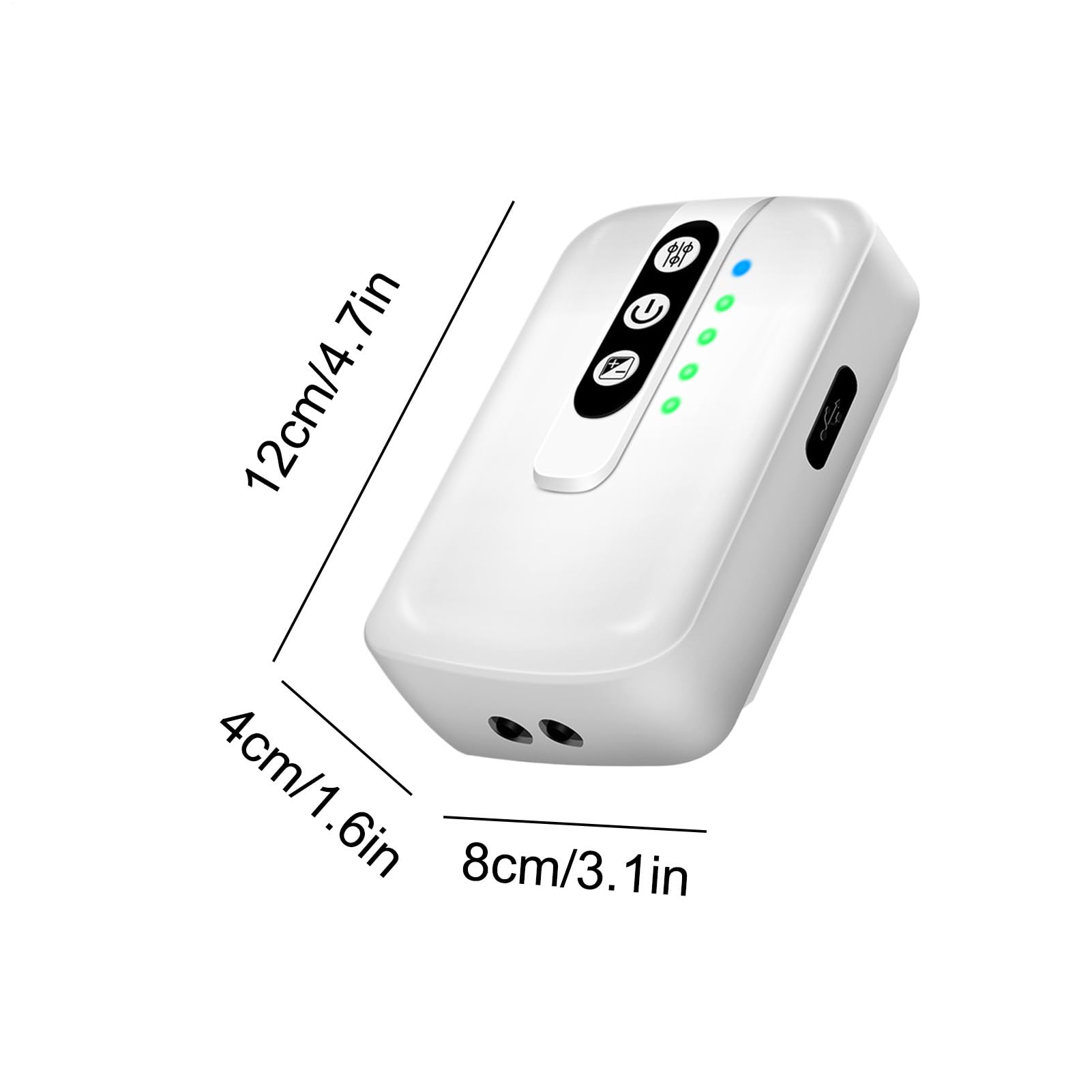 Bomba de Aire para Acuario Bomba de Aire Silenciosa | Recargable USB Portátil Para Carnada Viva Acuarios Estanques Hidroponía