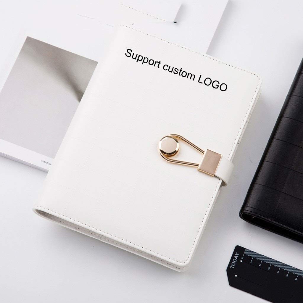 Taccuino con foglio sfuso, personalità, taccuino alla moda, apprendimento creativo, forniture per ufficio, diario, agenda, blocco note, taccuino, colore nero