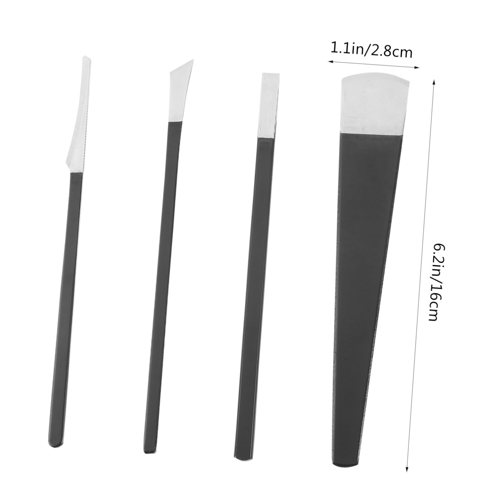 Healeved Foot Care Kit 4pc Pedicure Tools Set Remover Foot Rasp Safe for Beauty Salons Home Use