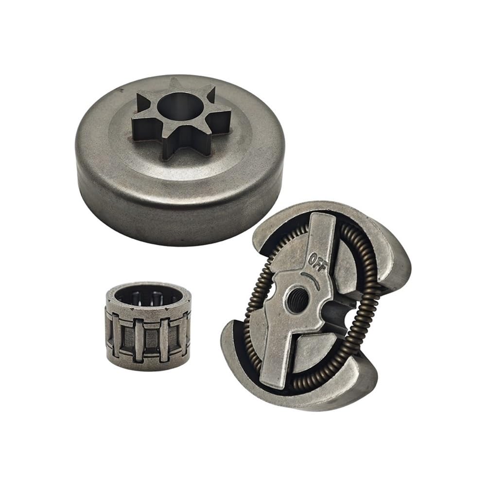 Cojinete de Agujas de Tambor de Embrague de 7 Dientes de 0,325" con Conjunto de Embrague, Apto for motosierras 136, 137, 141, 142, 36 y 41.