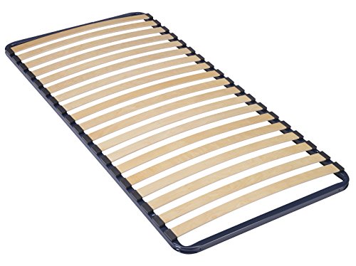 SEDAC 8813182001 Sommier, Acier,Bois, Bleu Nuit, 90X190