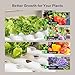 VIVOSUN Hydroponic Grow Kit, 54 Plant Sites 6 Food-Grade PVC-U Pipes Hydroponics Planting System with Water Pump, Pump Timer, Nest Basket and Sponge for Leafy Vegetable