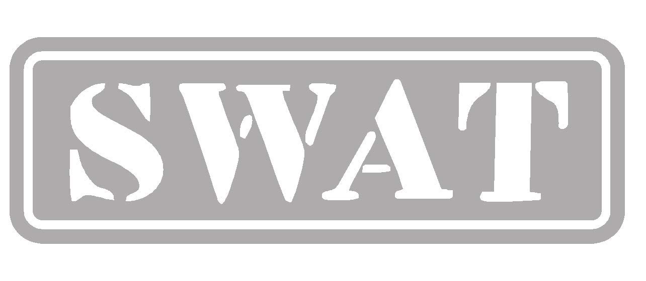 Amazon.co.jp: SWAT 文字 ロゴ カッティング ステッカー (17.銀) : 車