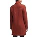 Kenneth Cole Women's Wool Blend Boucle Coat, Peacoat Paprika, Medium
