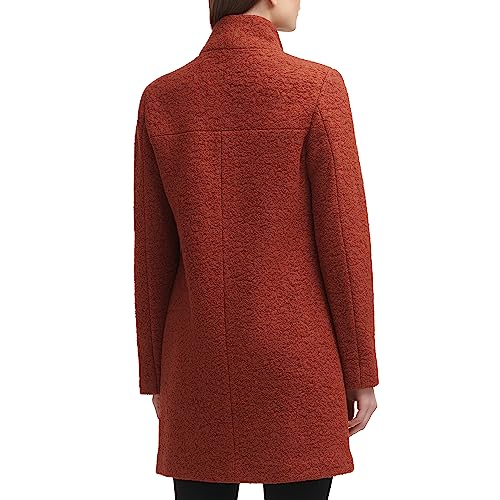 Kenneth Cole Women's Wool Blend Boucle Coat4