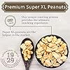 Virginia Diner Natural XL Blister Roasted Virginia Peanuts, Heart Healthy, All Natural, 36 Ounce Tin (2.25 Pound Salted) #1