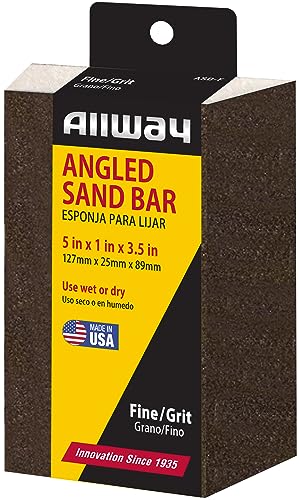 ALLWAY ASB-F Fine Grit Angled Sanding Sponge