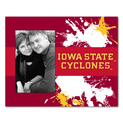 VictoryStore Gift Frame - Iowa State University Picture Frame - Paint Splatt