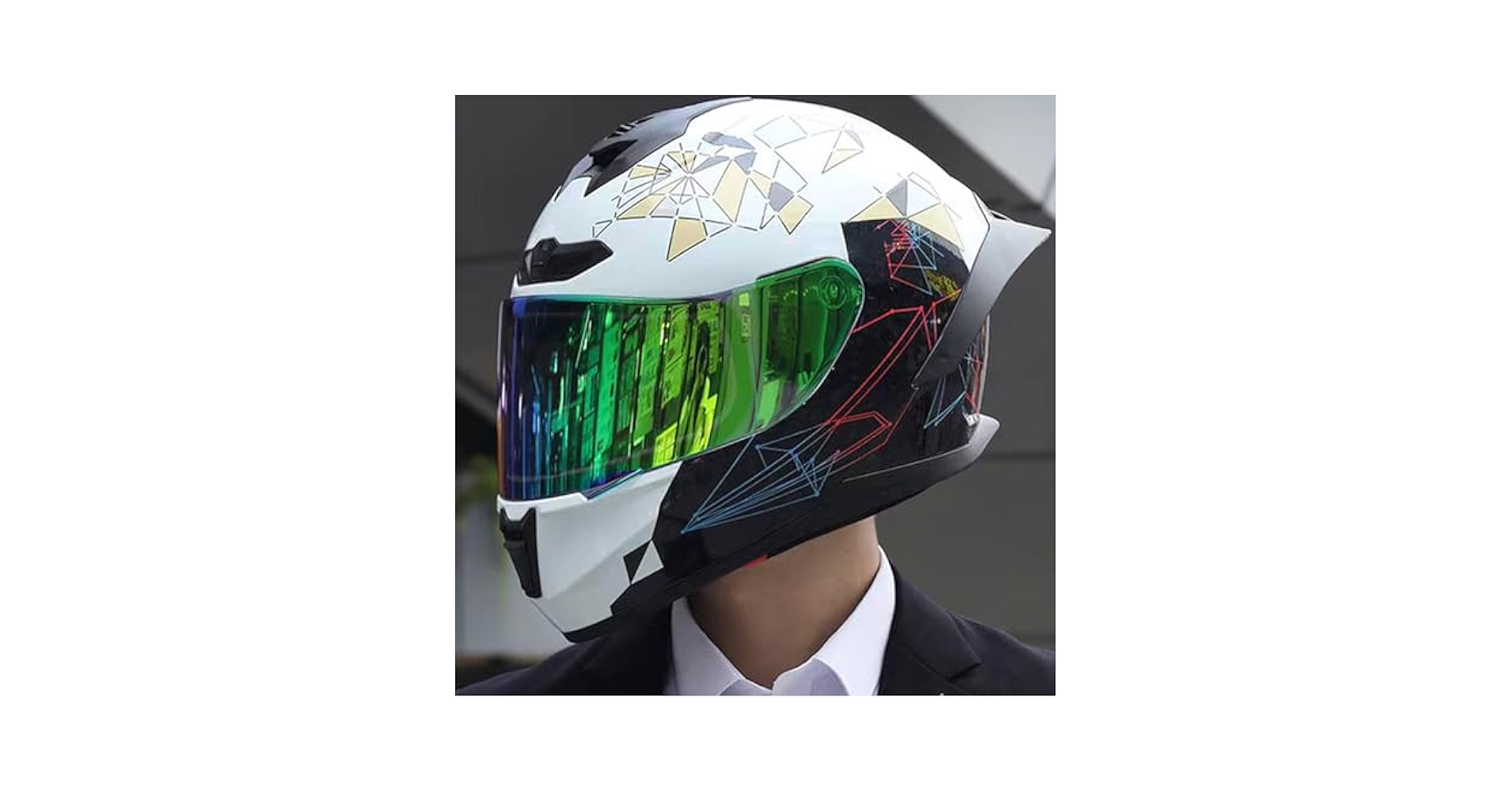 aco♡ Amazon.com: CHPINGN Full Face Motorcycle Helmet DOT Approved