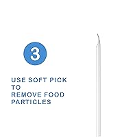 Vista 6 de Mini cepillo de dientes desechable de viaje Envuelto individualmente Paquete de 25 Menta con xilitol Cuidado bucal de próxima