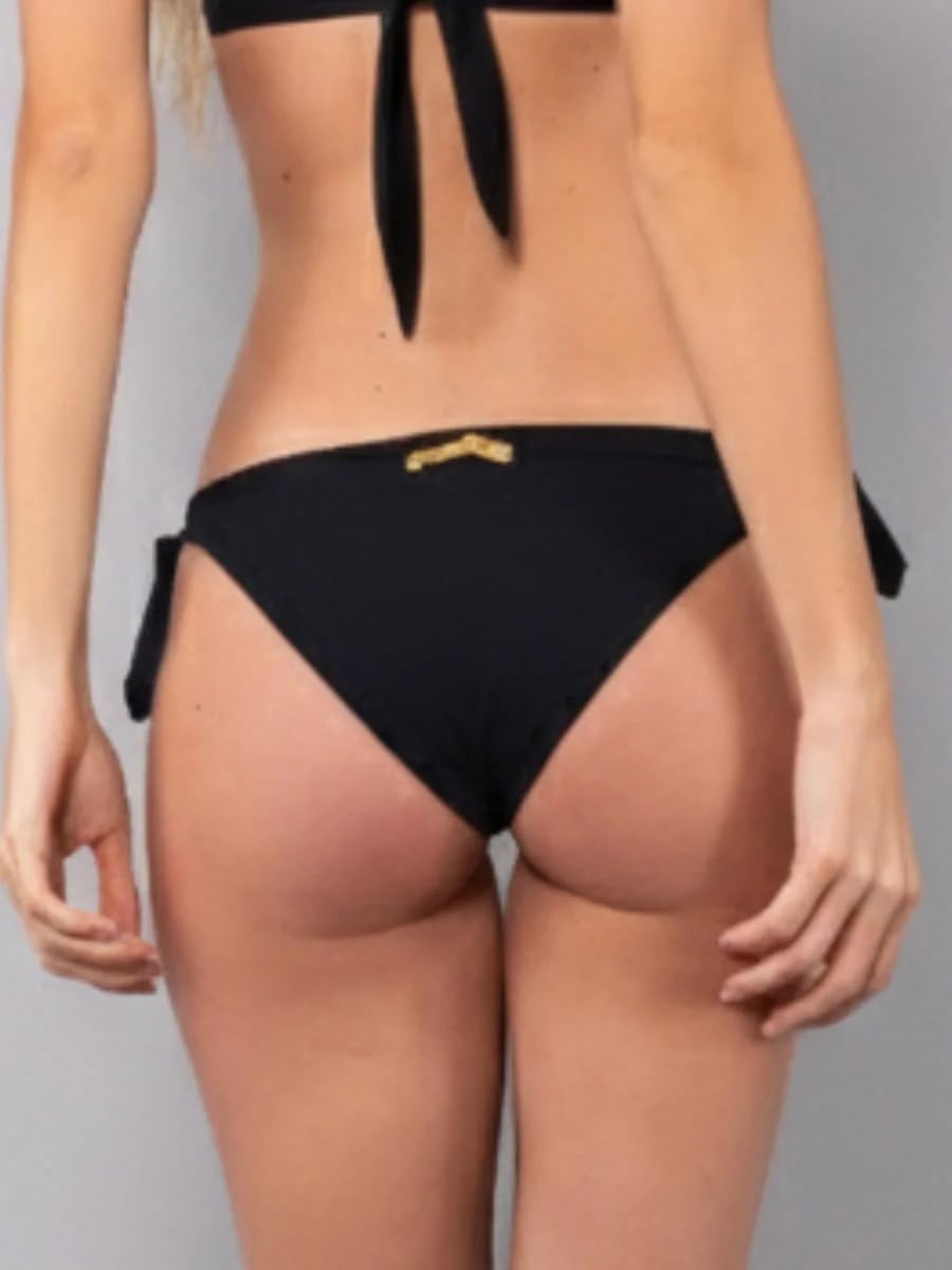 Bikini Triangolo Alto con Coppe Imbottite estraibil CH05C + Slip Annodato CH12