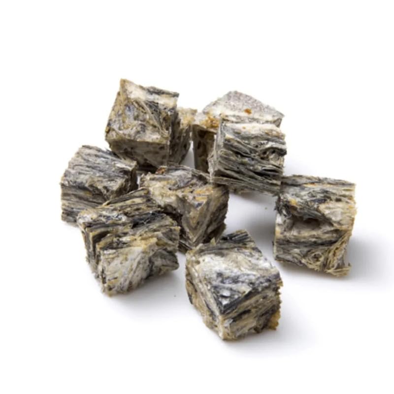 Superpet Natural Treats For Dogs- Fish Chews (By Weight) Fish Cubes 2cm x 2cm 0.1 Kg