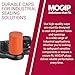 MOCAP Orange Silicone Masking Cap – 0.175