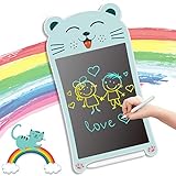 REGALOS PERFECTOS PARA NIÑOS Y NIÑAS: La pizarra digital colorida, los niños pueden dibujar o pintar en cualquier momento, no más desperdicio de papel o desorden de escritorio, especialmente los niños también pueden mantenerse divertidos y creativos en viajes largos o aburridos. Gran regalo para que los niños se diviertan y liberen su creatividad.