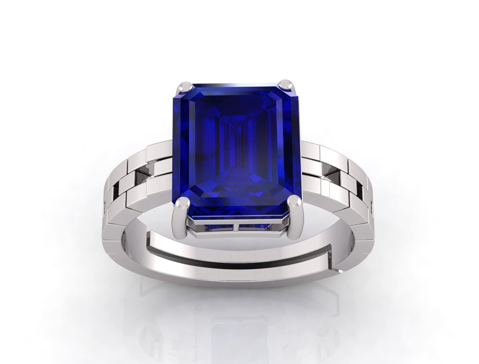 TODANI JEMS 7.25 Ratti 6.72 Carat Neelam Ring Blue Sapphire Adjustable Ring for Men & Women (B09P63ZVPZ) Amazon Price History, Amazon Price Tracker